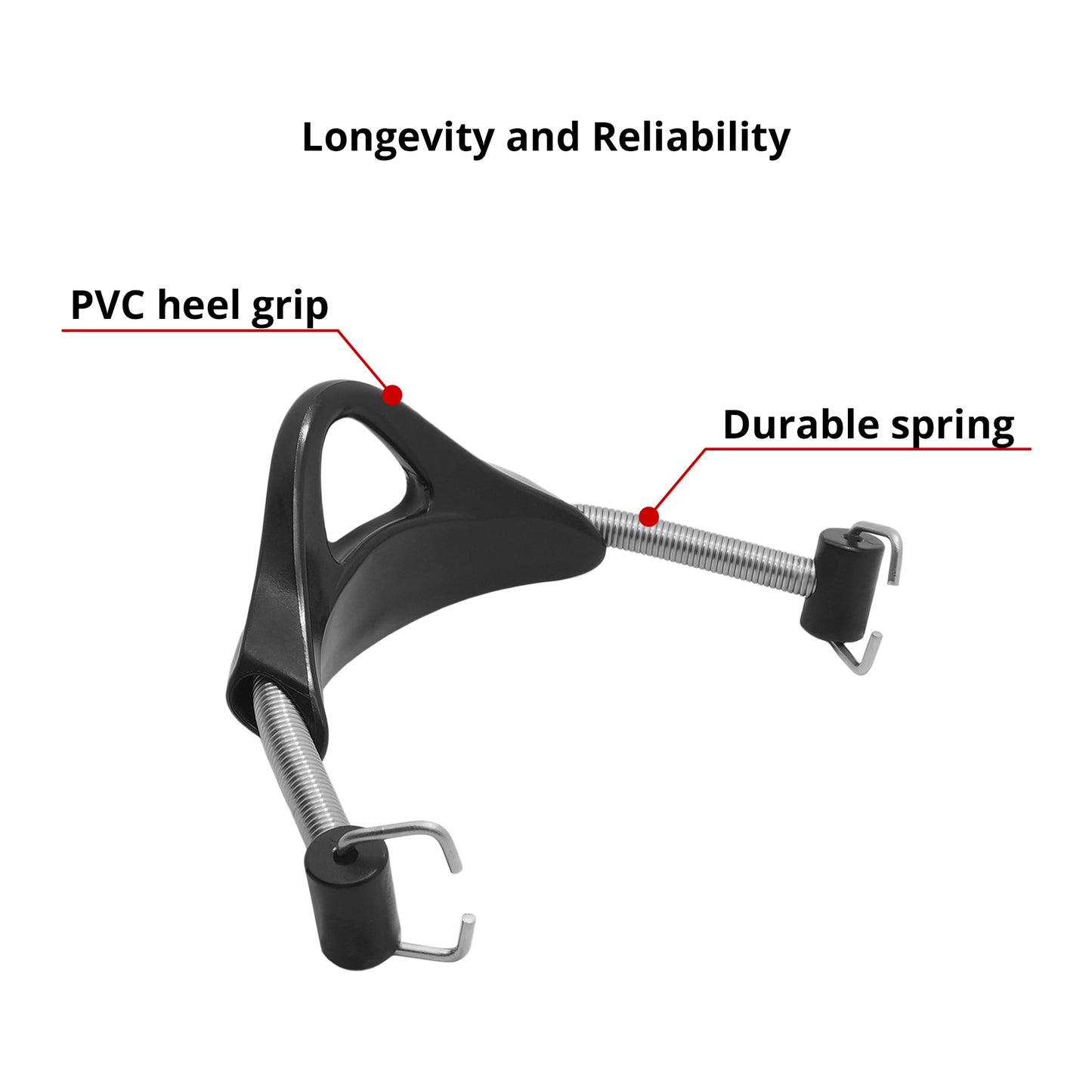 Fin Spring Straps with Stainless Steel Clips