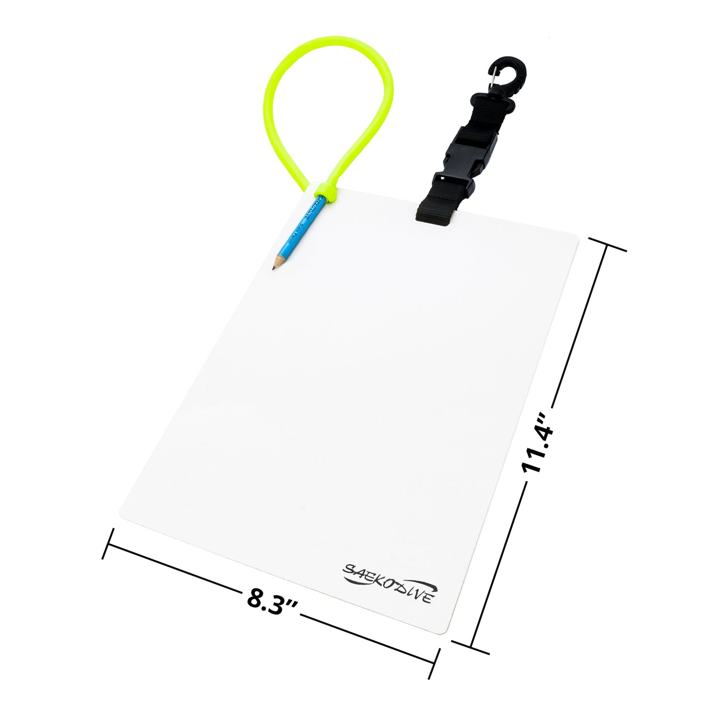 Writing Slate with Pencil and Clip