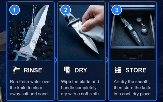 Dive Knife Maintenance: Stop Rust Before It Starts